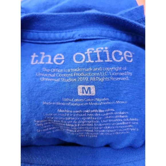 the office Dunder Mifflin Inc. Youth Medium T-shirt Paper Company Scranton PA - Picture 3 of 3